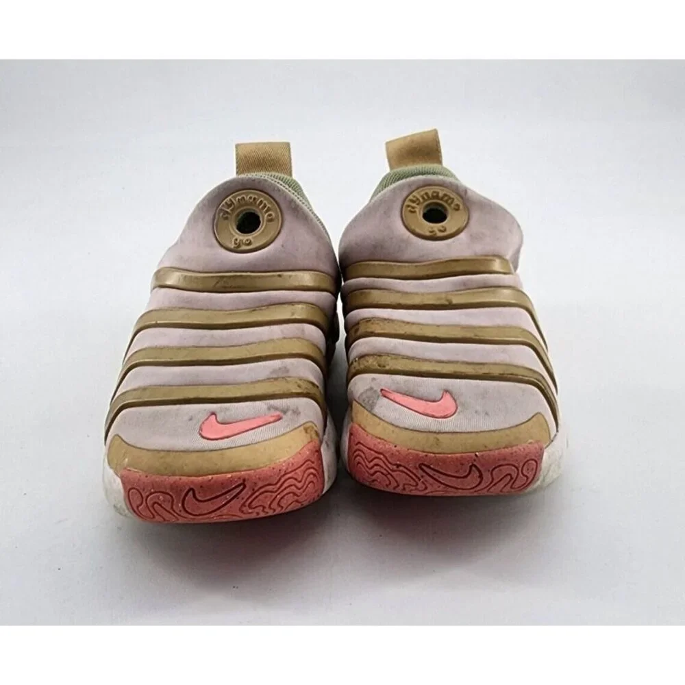 Nike Dynamo Go Low Toddler Sneaker Shoes‎ Pink Foam Sesame DH3437-600 Size 10.5C